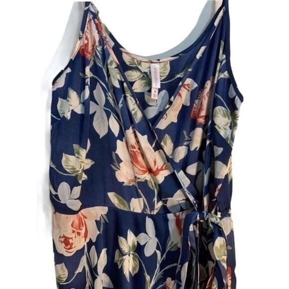 Xhileration Blue Maxi Wrap Dress - Picture 2 of 9